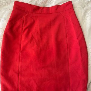 Pencil Skirt red/orange ON SALE MUST GO